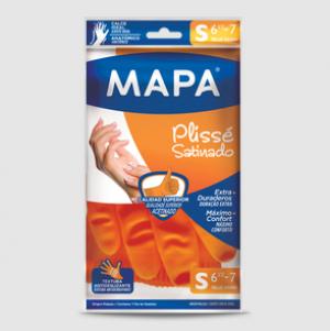 Guante De Latex Talle S Plisse Mapa