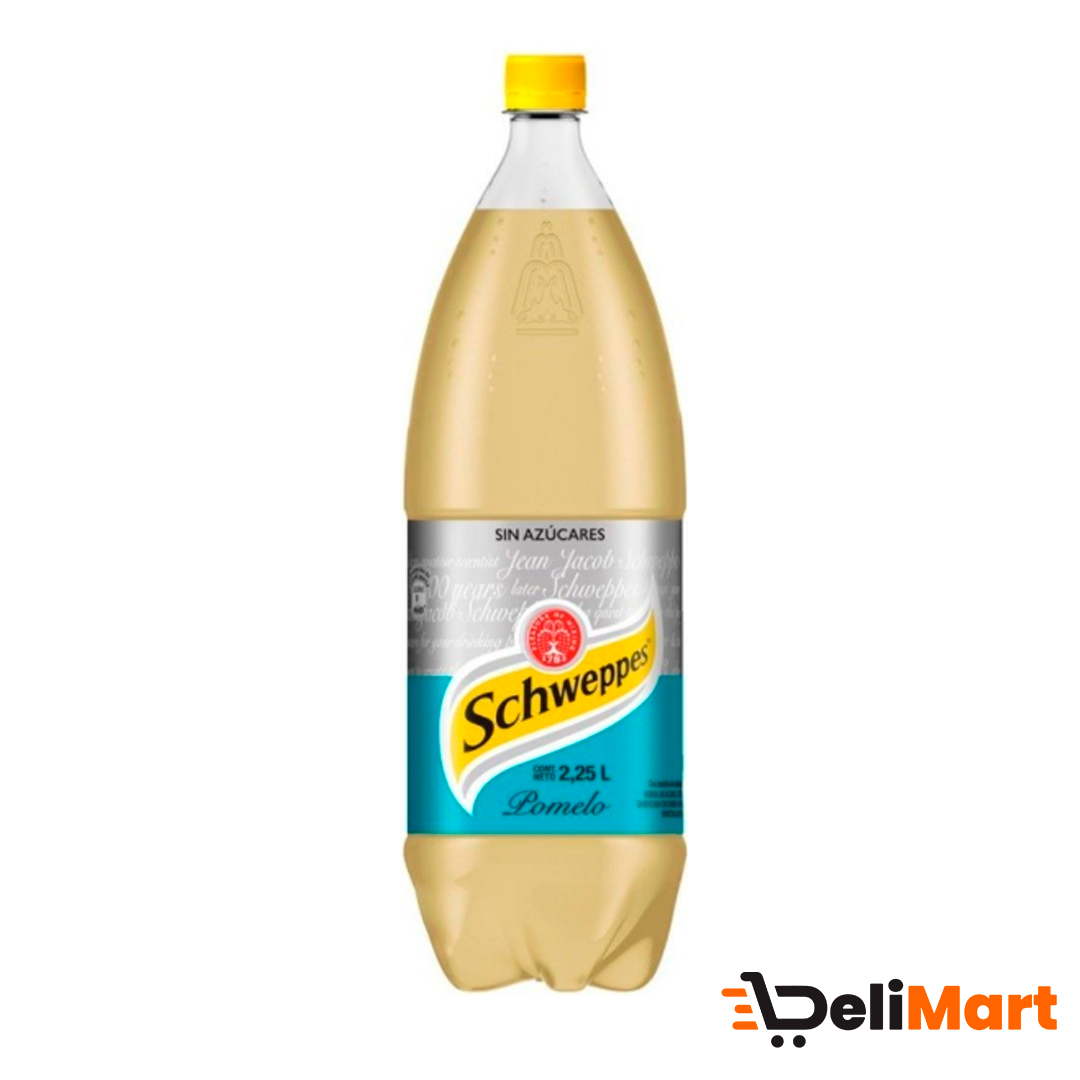Gaseosa Schweppes Pomelo S/Azúcares 2.25 Lt
