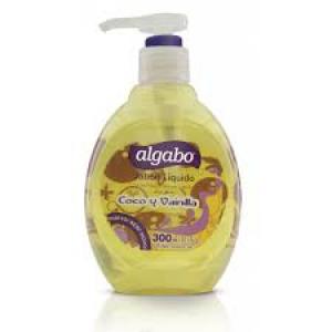 Jabom Liquido Algabo Para Manos Coco Y Vainilla 300 Ml