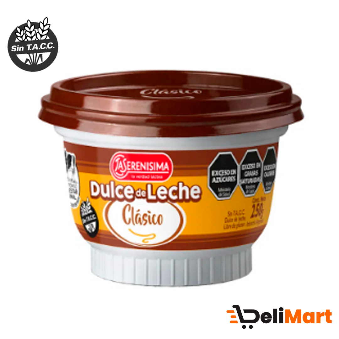 Dulce de Leche Clasico La Serenisima 250 Gr
