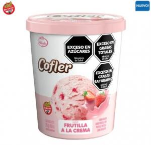 Helado Cofler Frutilla a la Crema x 250 gr