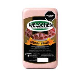 Jamon Cocido Welschen X250g Envasado al vacio
