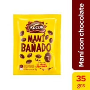 Maní Bañado Y Confitado Arcor X 35gr