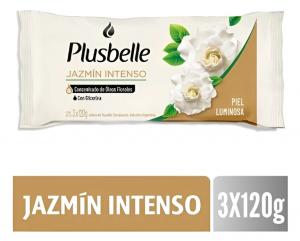 Jabon de Tocador Plusbelle Jazmin Intenso 3x120 Gr