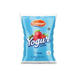 * Yogur Bebible Sabor Frutilla Cremigal 900g
