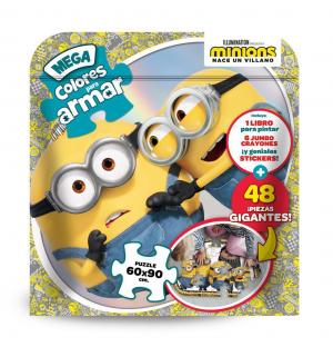 FLOW PACK MEGA COLORES PARA ARMAR PUZZLE GIGANTES MINIONS