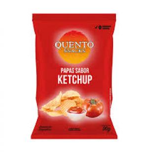 Snacks Papas Quento Sabor Ketchup 90 Gr