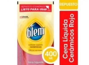 Blem Embellece Cera Líquida Roja D/P 400 CC