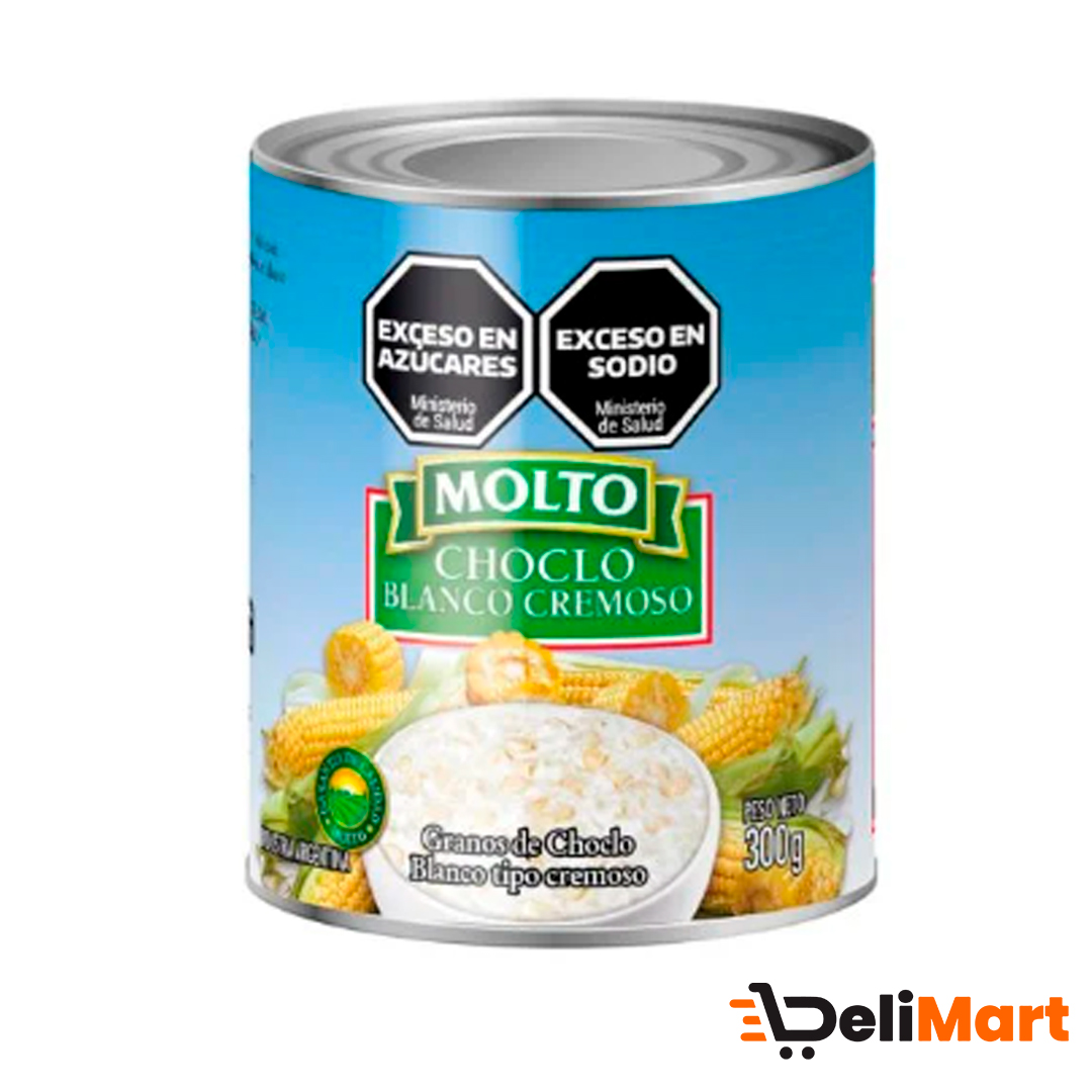 Choclo blanco cremoso Molto 300 g