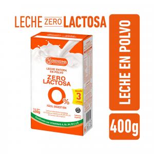 Leche En Polvo Zero Lactosa La Serenisima 400 G