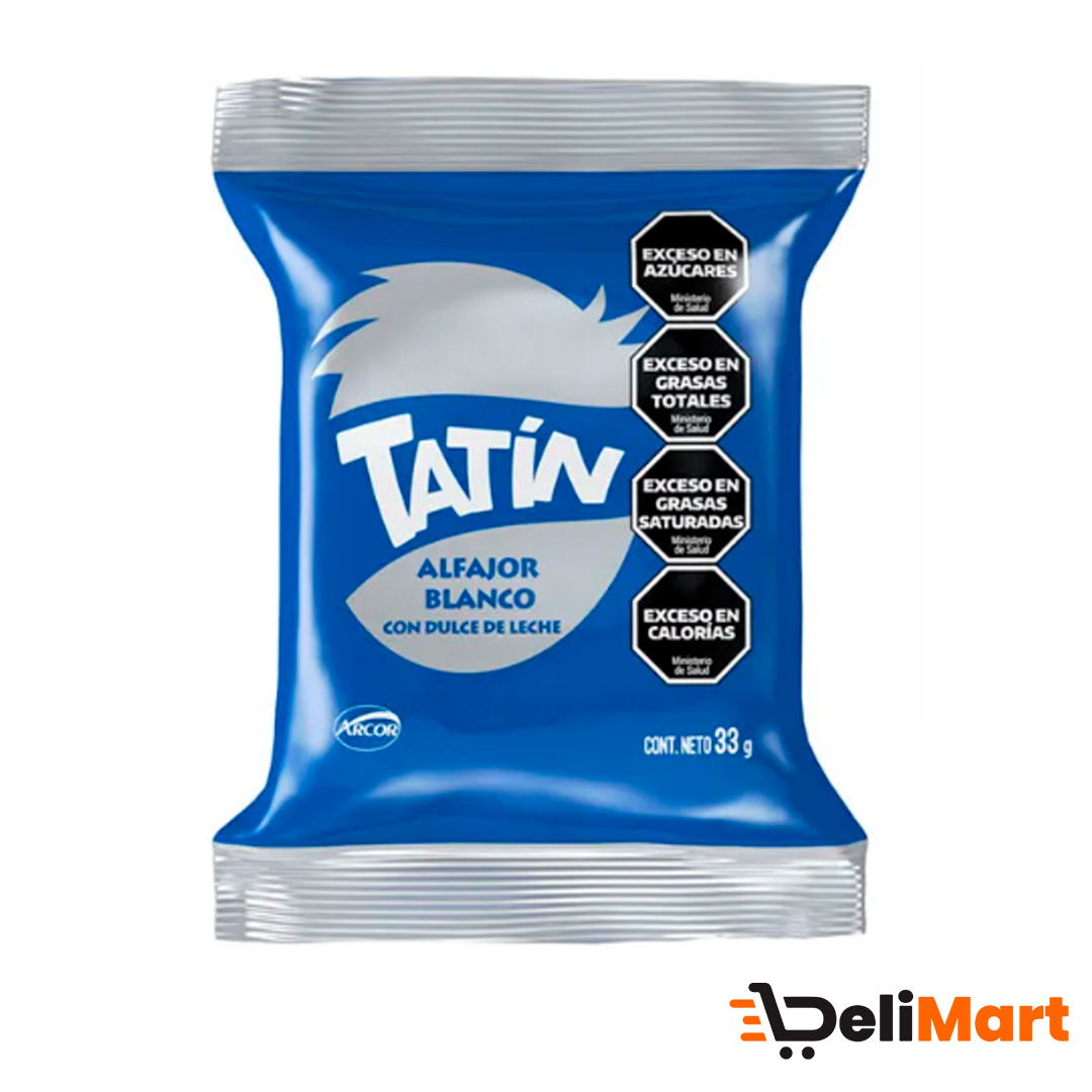 Alfajor Tatin Blanco 33g