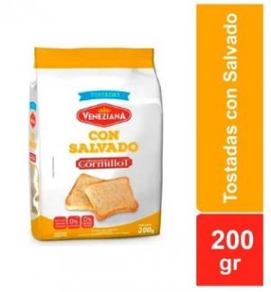 Tostadas con Salvado Veneziana Cormillot 200 gr