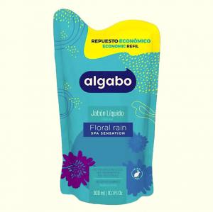 Jabon Liquido Floral Rain Algabo 300 Ml