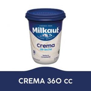 Crema de Leche Milkaut 330 Cc