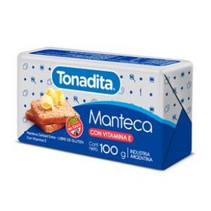 Manteca Tonadita Vit E Calid Ext 100 Gr