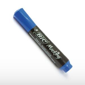 Marcador Permanente P.Chata Azul Bic 1 Unidad