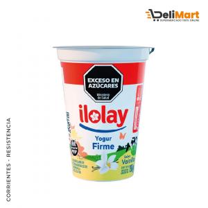 * Yogur Ent Firme Vainilla Ilolay 190 Gr