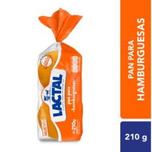 Pan De Hamburguesa Clasica Lactal 210gr