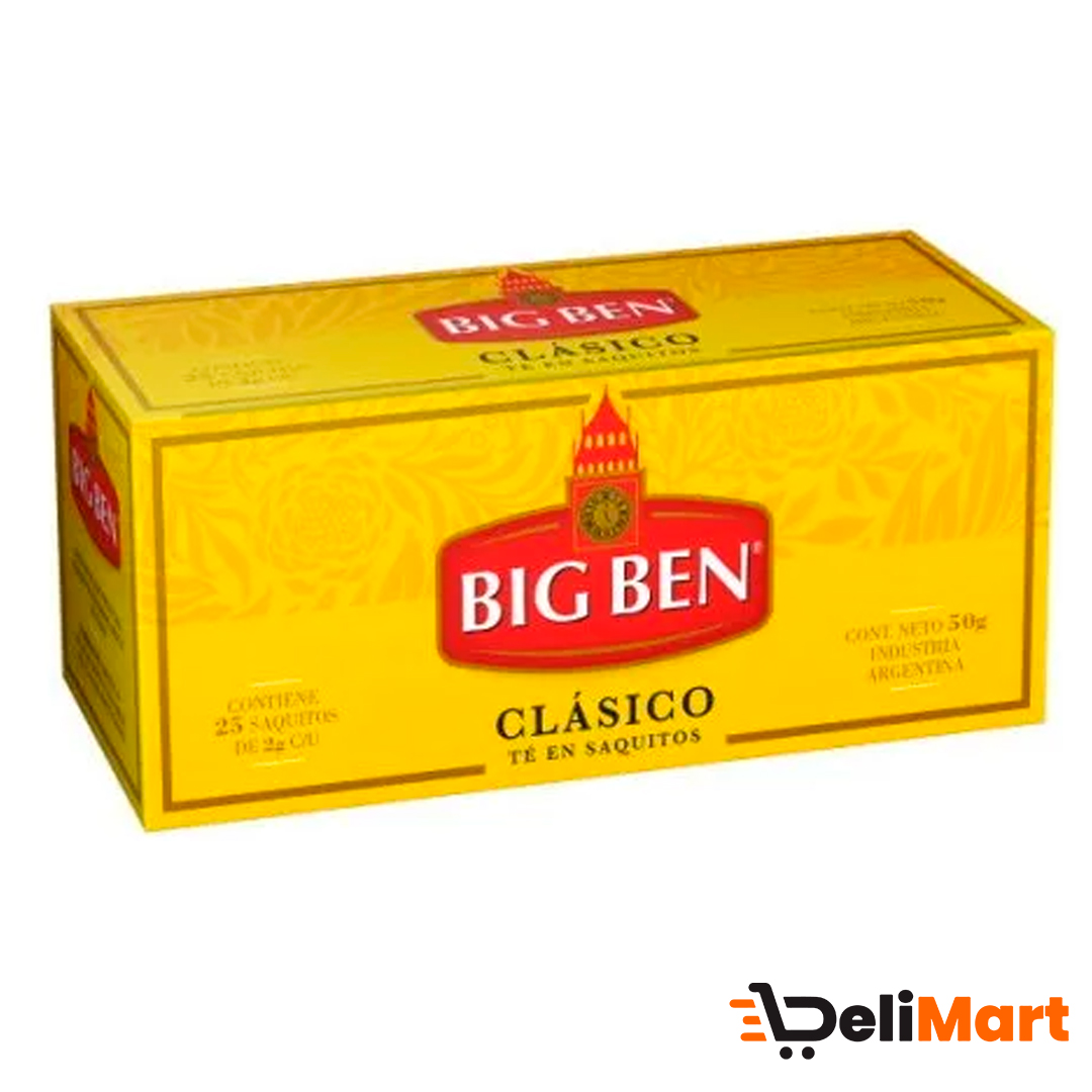 Te Clasico Big Ben 25 Saquitos