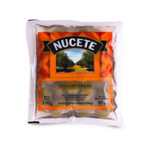 Aceitunas Verdes Nucete Descarozadas 80 Gr