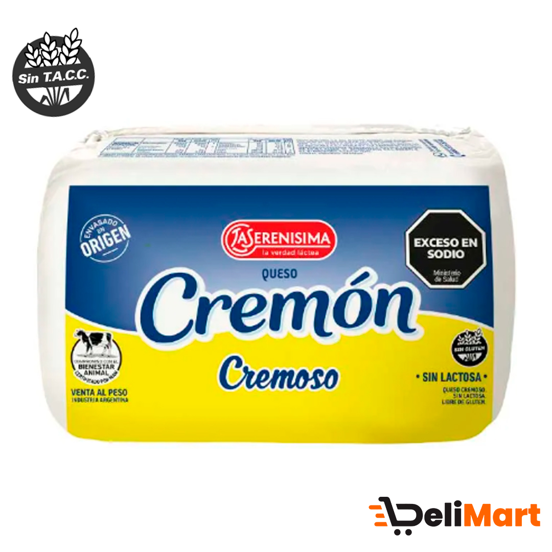 Queso Cremoso Cremon La Serenisima 500 Gr