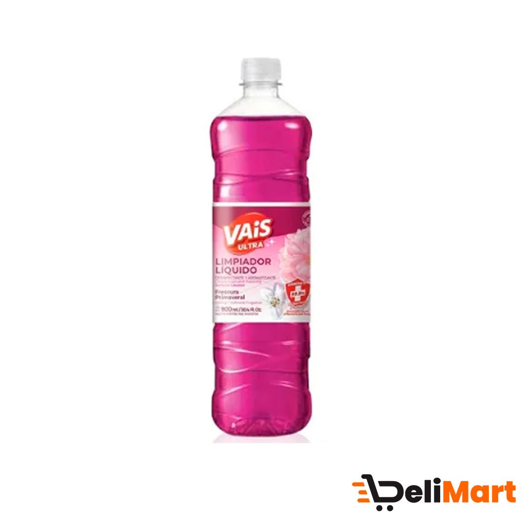 Limpiador Liquido de Pisos Vais Frescura Primaveral 900 Ml
