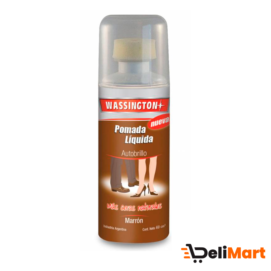 Pomada Liquida Marron Wassington 60cc