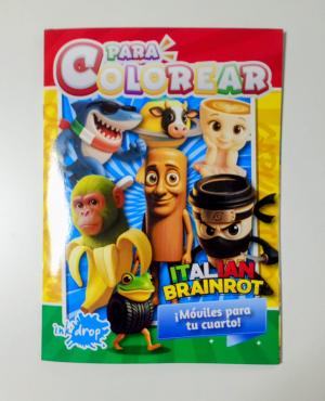 Libro Para Colorear Italian Brainrot