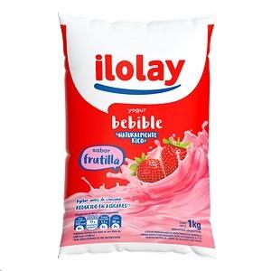 Yogur Bebible Entero Frutilla Ilolay 900 g
