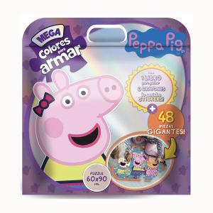 FLOW PACK MEGA COLORES PARA ARMAR PEPPA PIG