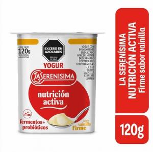 * Yogur Firme Nutricion Activa La Serenisima 120 G Vainilla