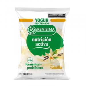 YOGUR LA SERENISIMA DESCREMADA NUTRICION ACTIVA VAINILLA 900 GR