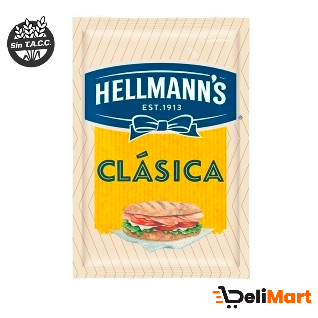 Mayonesa Clásica Hellmanns Dp 118 Gr