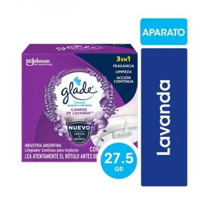Canasta Sólida Para Inodoros Glade Aparato + Repuesto Lavanda