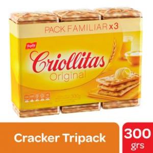 Galletitas De Agua Familiar Criollitas 300 Gr