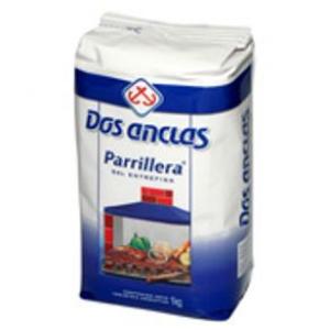 Sal Entrefina Parrillera Dos Anclas 1 Kg