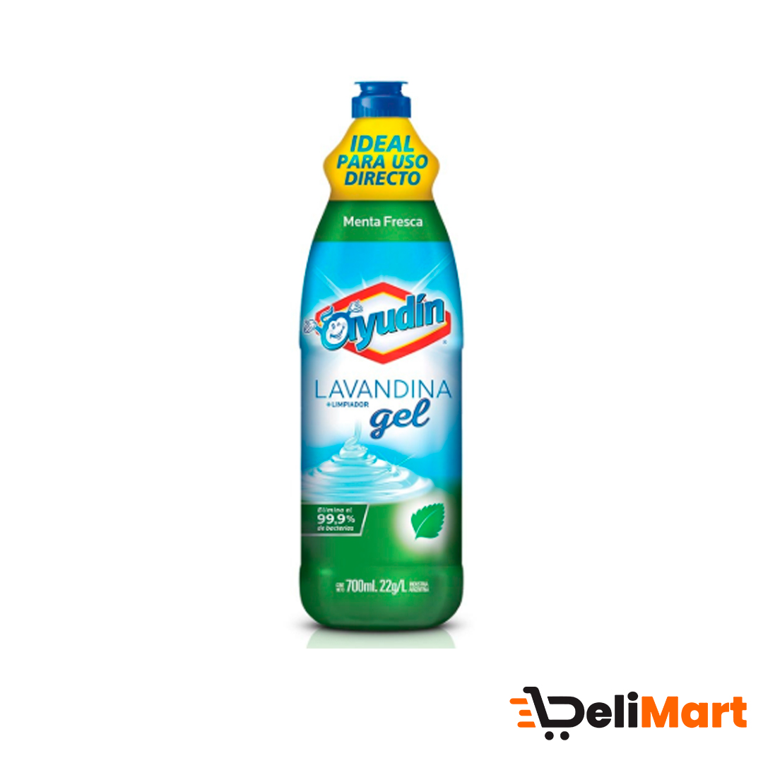 Lavandina en Gel Menta Fresca Ayudin 700 Ml