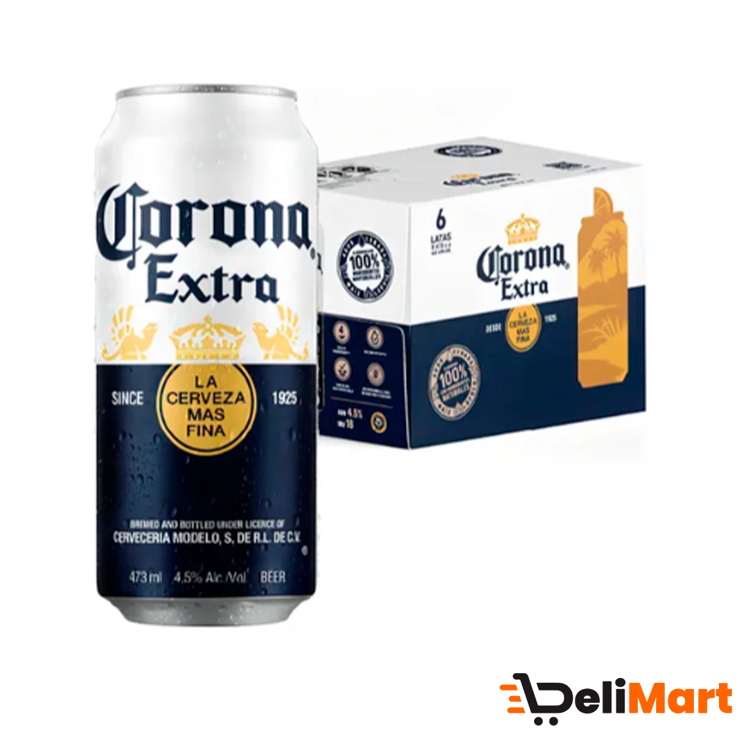 Cerveza Corona 473 cc pack x6