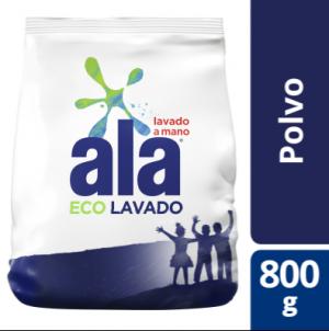 Jabon En Polvo Ala Eco Lavado 800 Gr