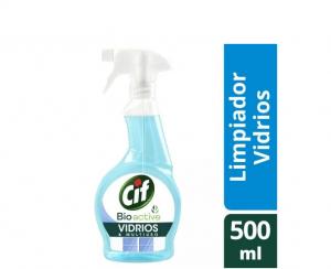 Cif Limpia Vidrios Gatillo Bioactive 500 Ml