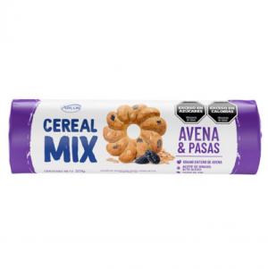 Galletita Cereal Mix Avena Y Pasas 207 Gr