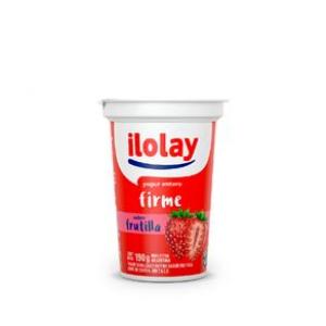 Yogur Entero Frutilla Ilolay 190 Gr