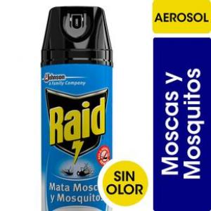 Insecticida Aerosol Mosquitos S/Olor Raid 360 Cc