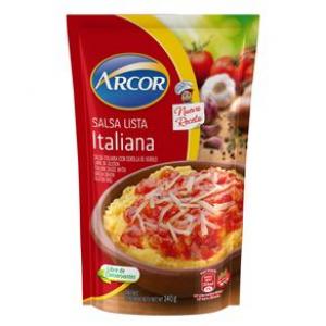 Salsa De Tomate Italiana Arcor 340 Gr