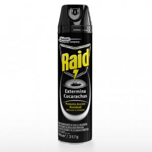 Insecticida Aerosol Extermina cucarachas Raid 390 Cm