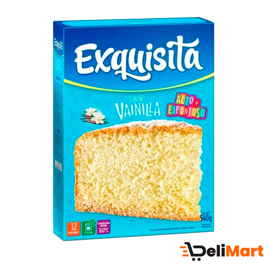 Bizcochuelo Exquisita Vainilla Especial 540 Gr