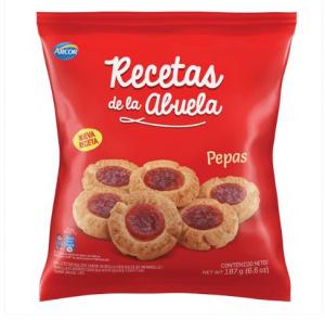 Galletitas Pepas Recetas de la Abuela Arcor x 183 Gr