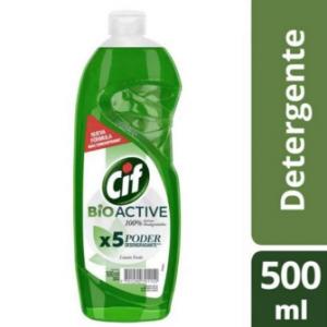 Detergente Cif Bioactive Lima 500 Ml