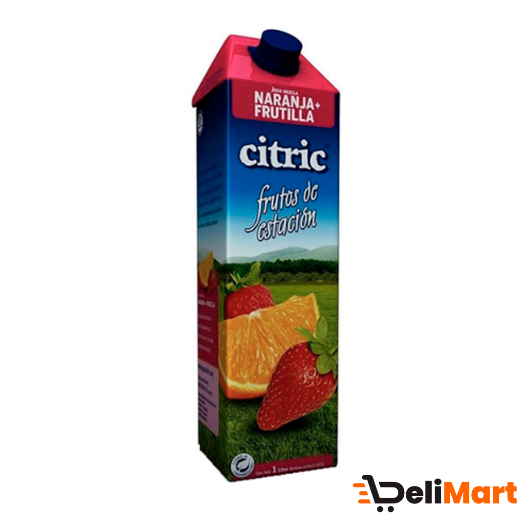 Jugo Frutos de Estacion Naranja y Frutilla Citric 1 L
