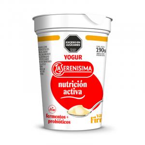 * Yogur Firme Clásico Vainilla La Serenisima Nutricion Activa 190 G